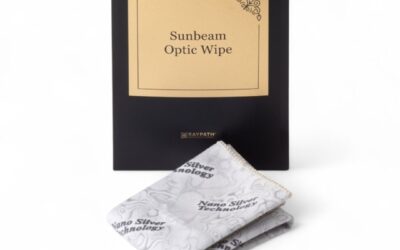Czyścik Sunbeam OPTIC do okularów szary Raypath