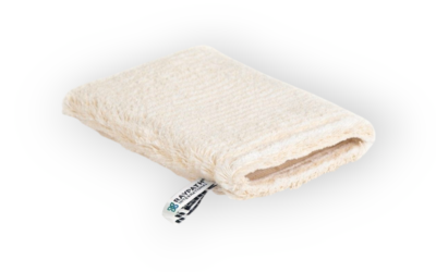 Rękawica pielęgnacyjna beżowa M