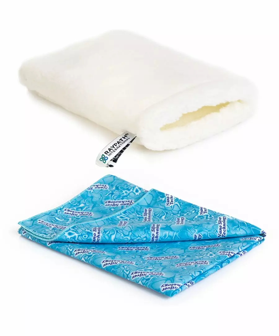 Zestaw UNIWERSALNY Duo Rękawica M + Sunbeam niebieski Raypath